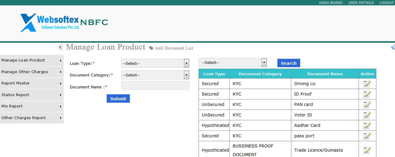 add document list