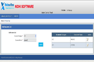 nidhi add document list