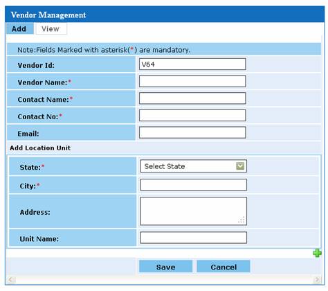 Vendor Management